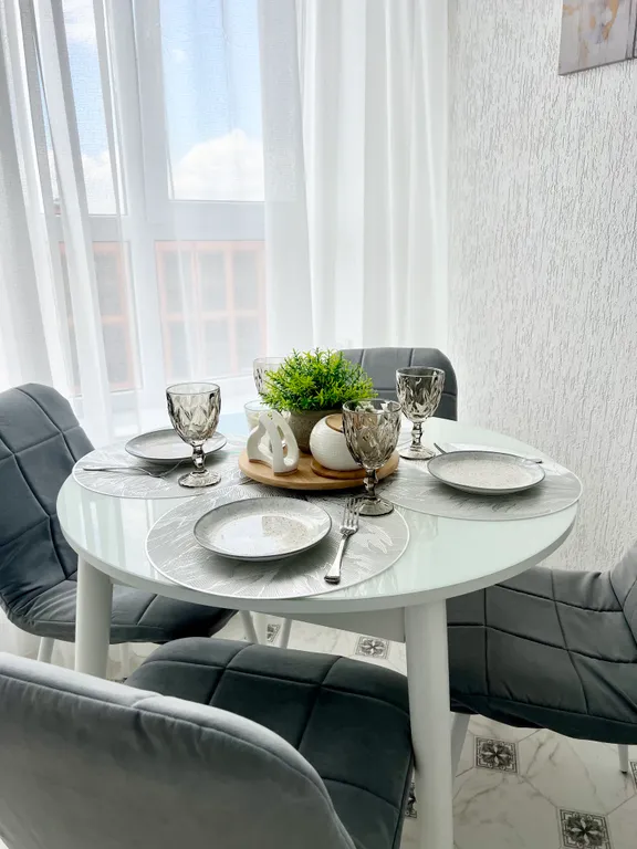 Уютные апартаменты в жилом комплексе комфорт-класса с видом на горы