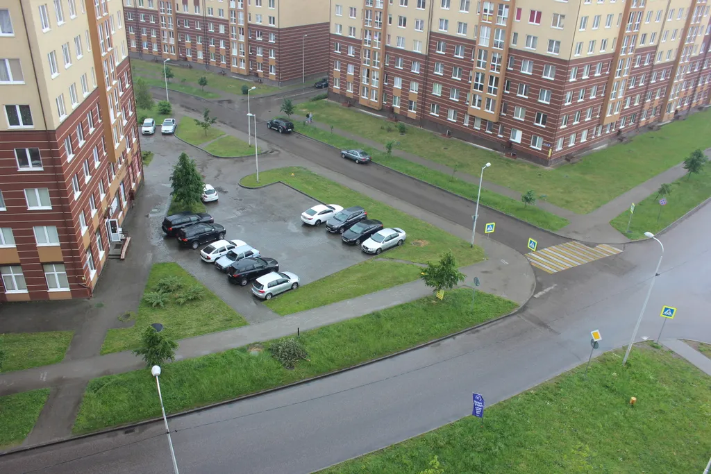 Зеленая квартира на шахматной