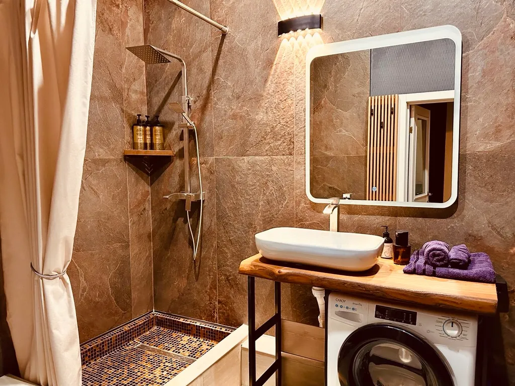 Квартира в центре с видом на горы и горнолыжную трассу