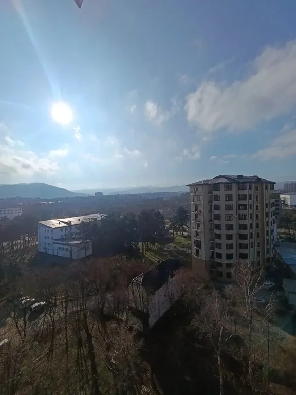 Красивый вид на горы