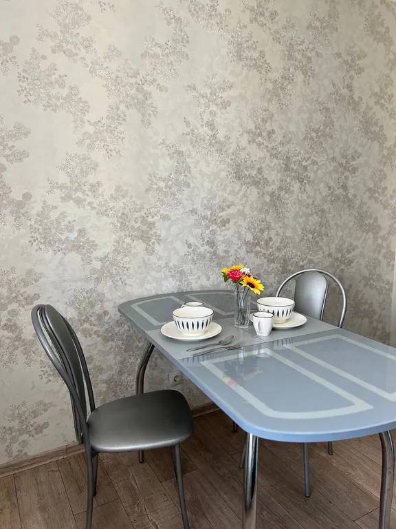 Квартира с красивым видом из окна и новым ремонтом