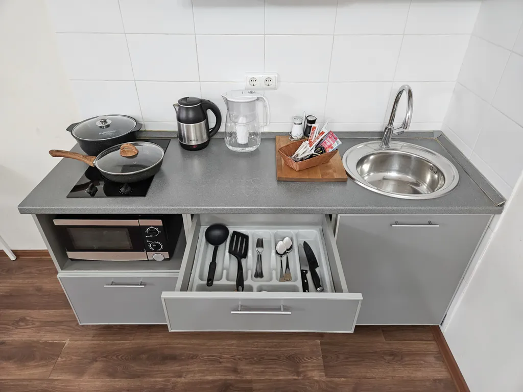 Просторная уютная студия в центре города