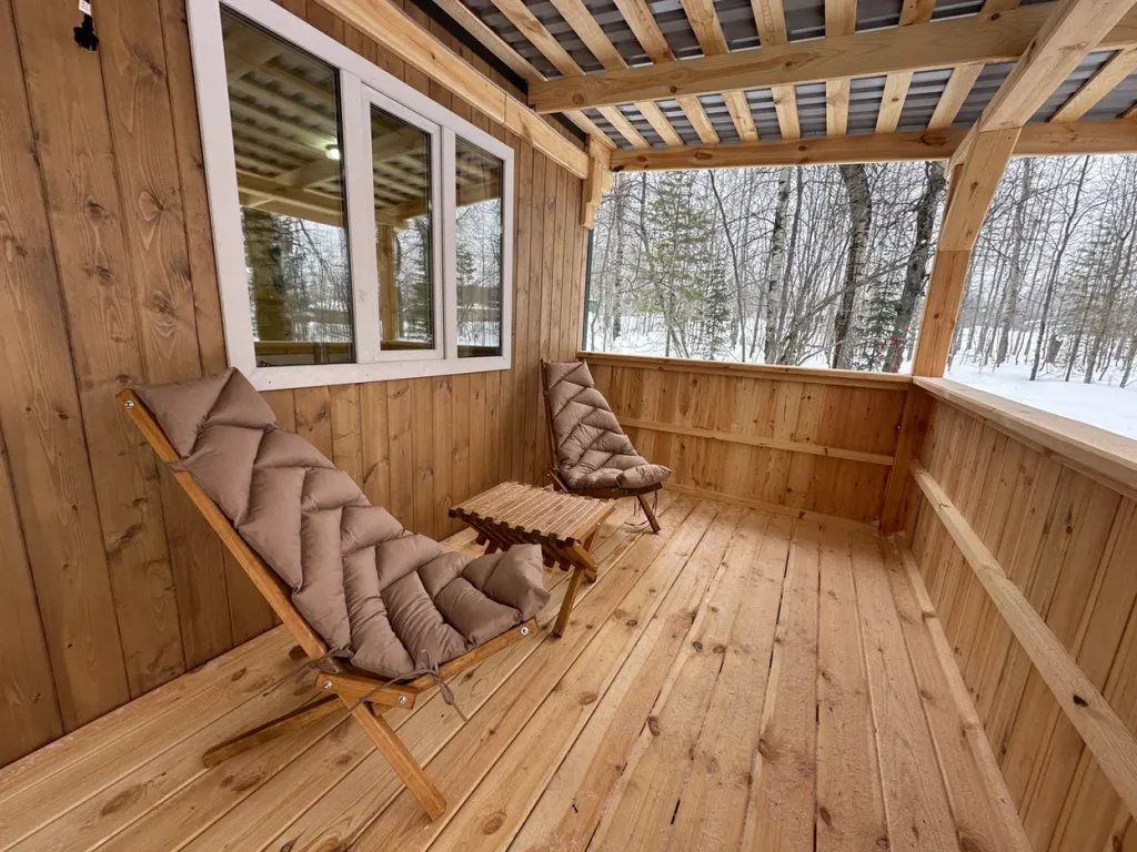 Глэмпинг в парке Оленьи ручьи