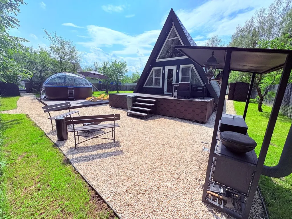 A-Frame у леса в ближайшем Подмосковье!