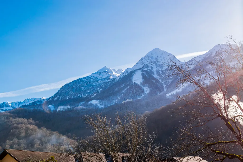 Вид на горы - Отдельная спальня - Центр Эсто - Садка
