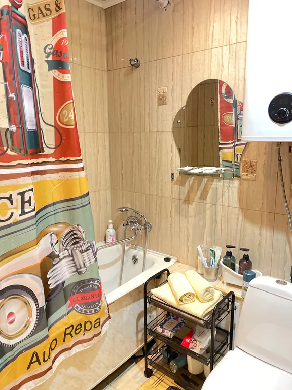 Квартира с балконом и видом на вулкан