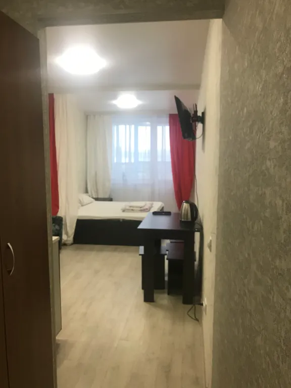 Уютная студия на высоком этаже