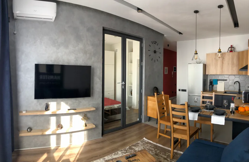 Квартира Ламповая квартира с панорамным видом — Алматы