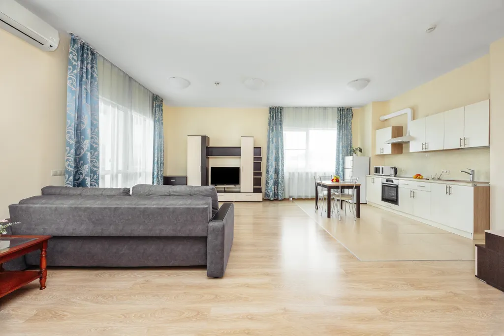 Просторный апартамент, подходящий для проживания до 6 человек