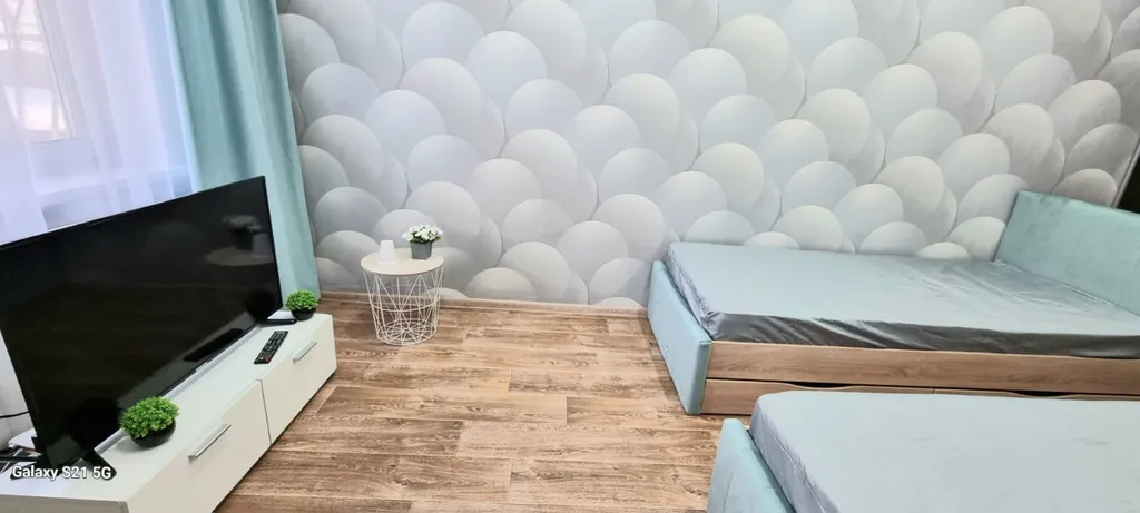 Двухкомнатная квартира с евроремонтом