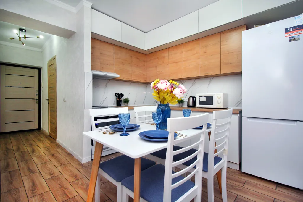 Квартира Светлая студия в Молодежке — Алматы