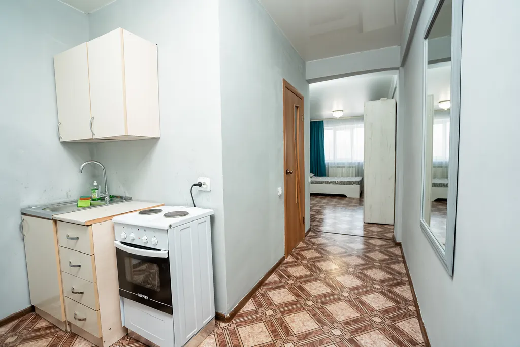 Уютная студия для двух гостей