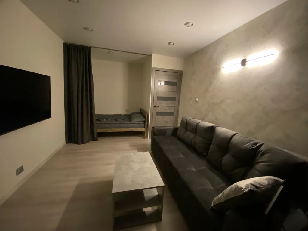 Уютная квартира с массажным креслом и кофемашиной