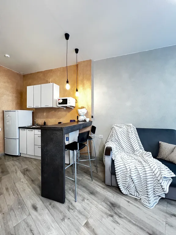 Просторная квартира с Большими Окнами