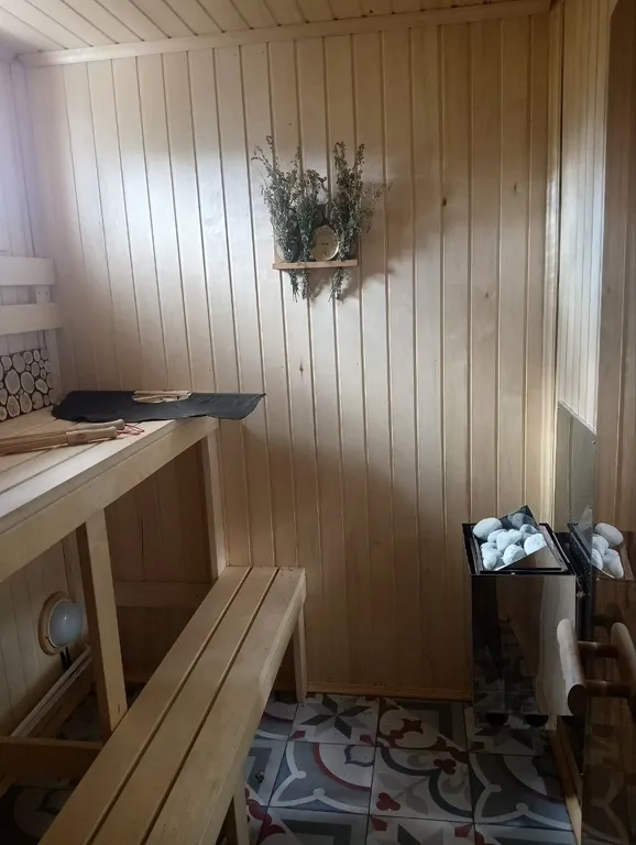 Дом с сауной и камином у леса в Карелии