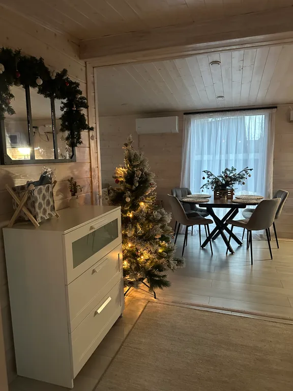 Уютный домик с баней