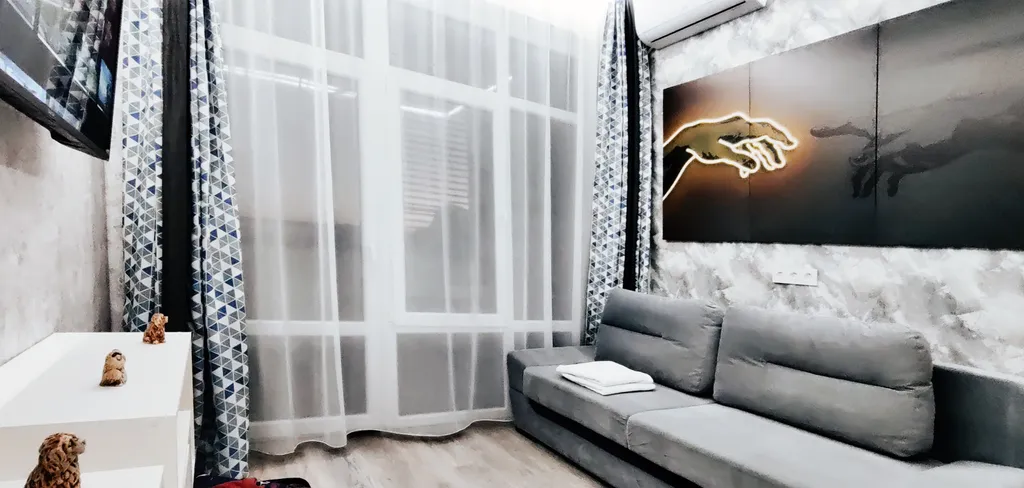 Апартаменты в Atlas Apart-Hotel SPA, вид на море и 4 бассейна