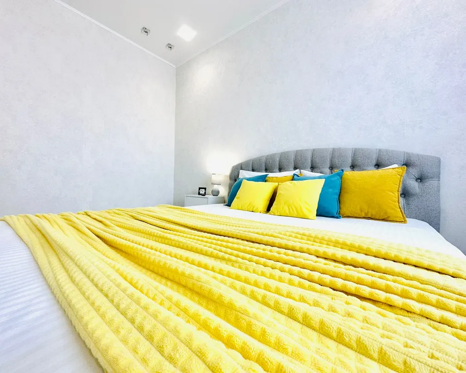 Уютная 2-комнатная квартира с балконом в центре города