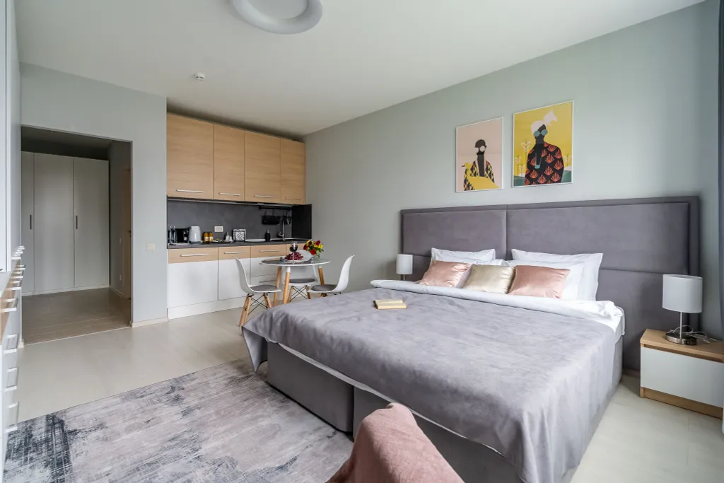 Квартира Квартира Просторная студия на Васильевском острове — Санкт-Петербург