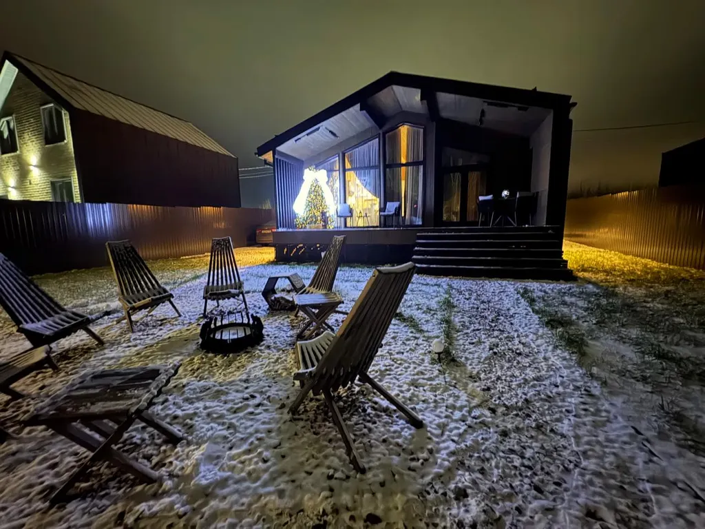 Коттедж Дом для отдыха с семьей, с сауной и чаном — Степаньково