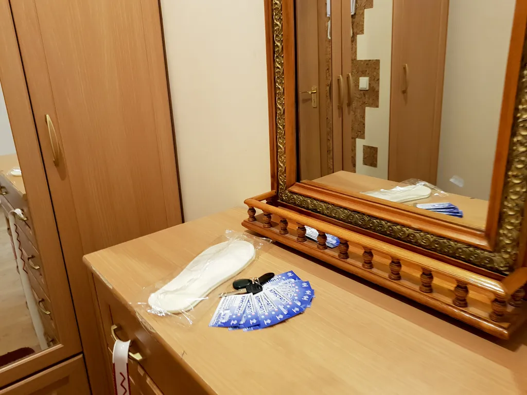 Уютная и солнечная однокомнатная квартира с красивым видом из окна