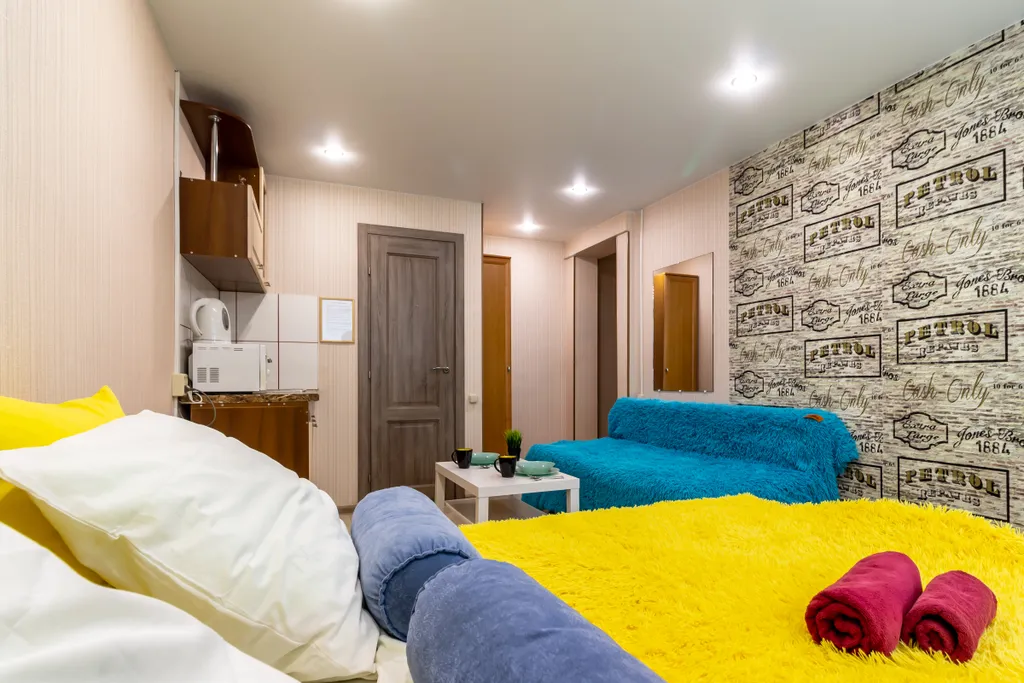 Cвeтлый и теплый номер