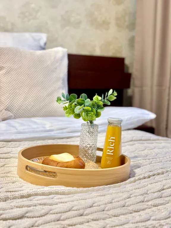 Снежные узоры на крышах с высоты 10-го этажа