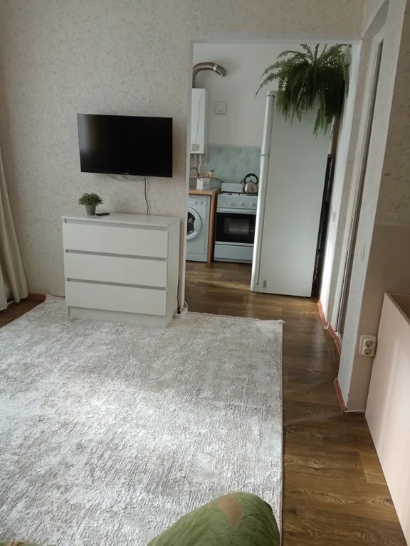 Чистейшая квартира с двумя отдельными кроватями