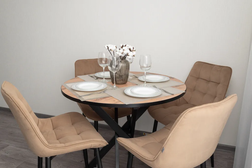 Однокомнатная квартира для четырёх гостей