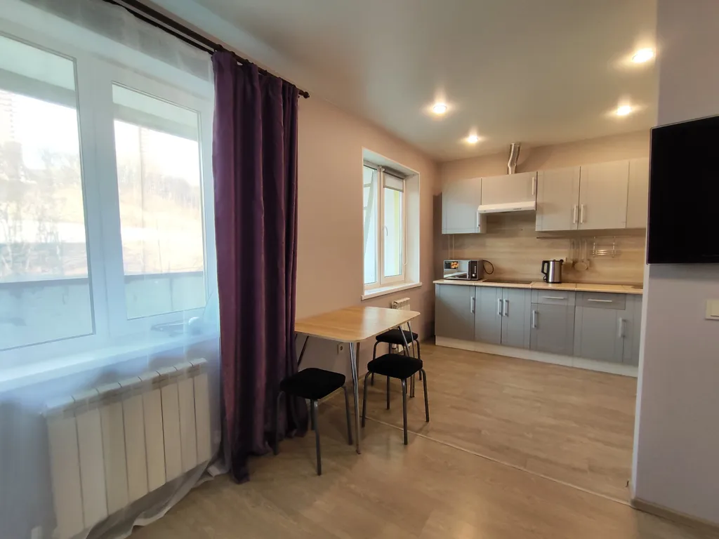 Студия в новом доме в новом районе Снеговая падь