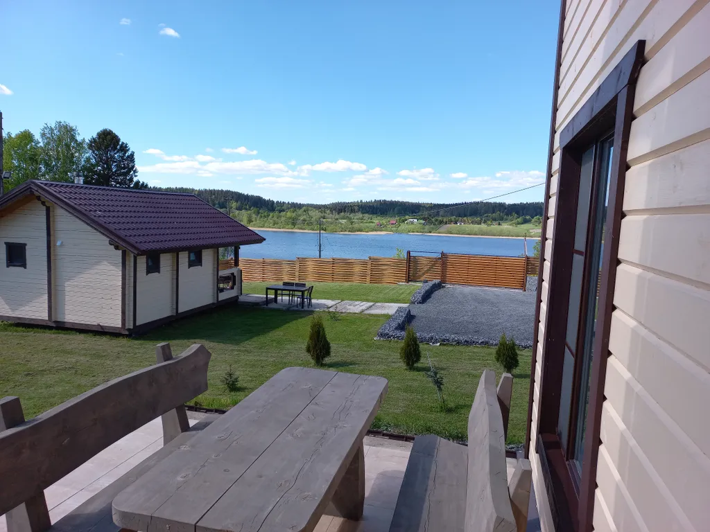 Дом у озера, клевое место