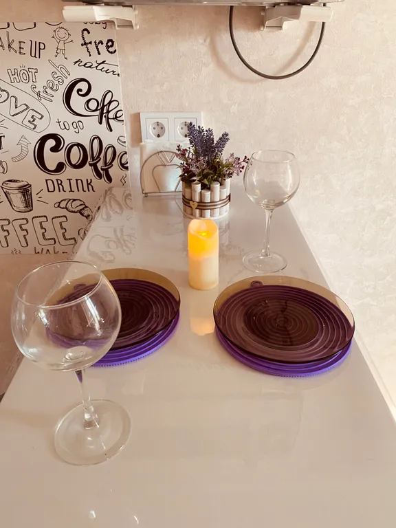 Уютная студия для двоих в новом доме