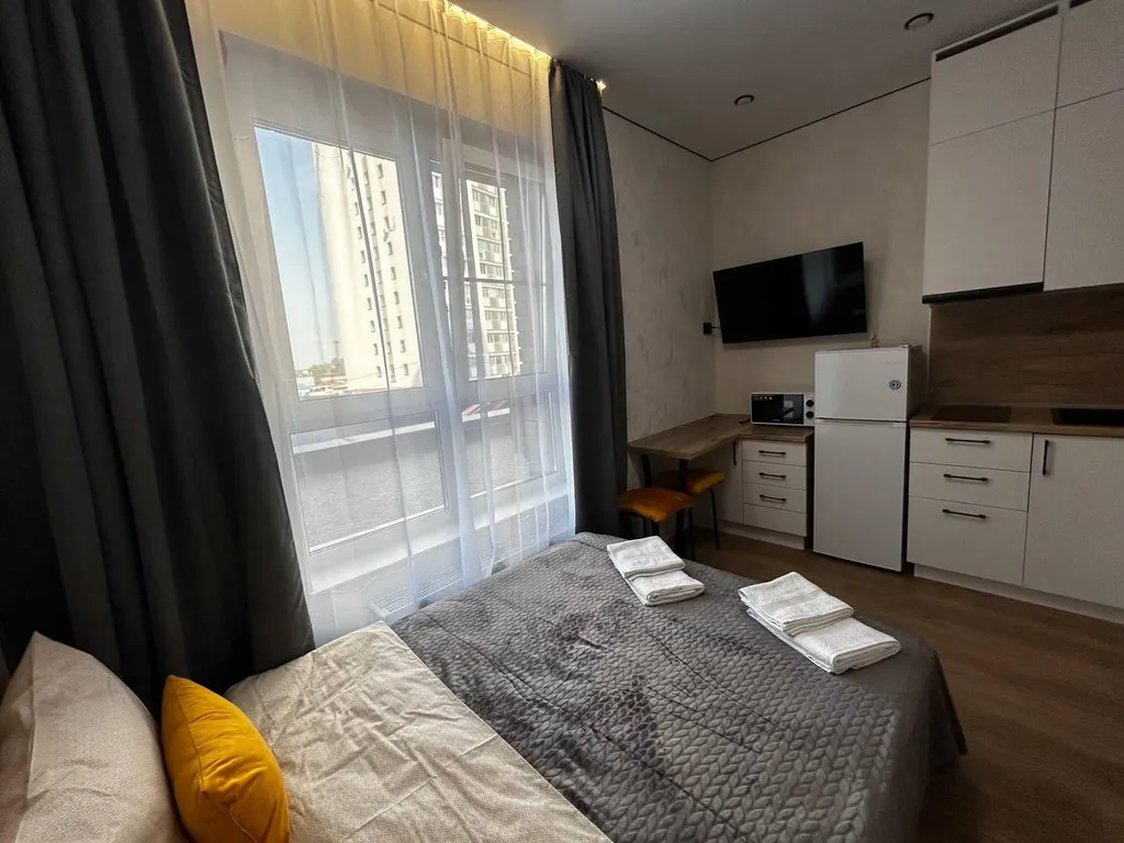 Уютная квартира студия рядом с жд вокзалом