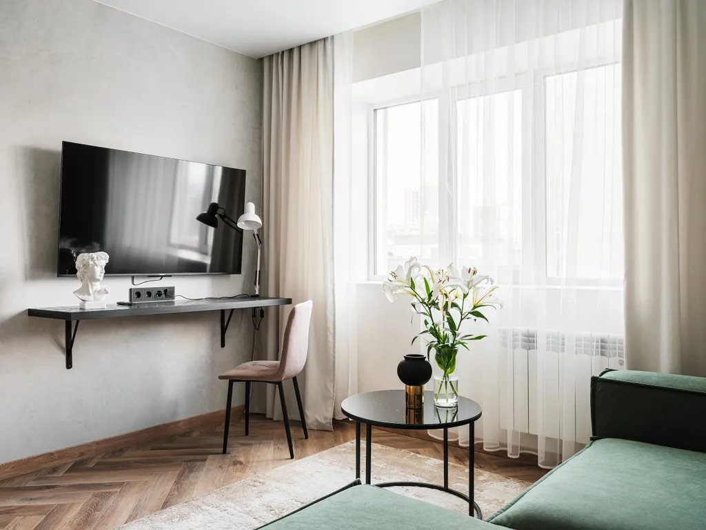 Двухкомнатные апартаменты напротив Оперного Театра с новым ремонтом