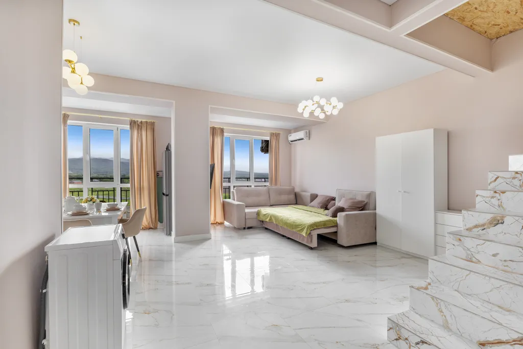 Апартаменты с красивым видом на горы