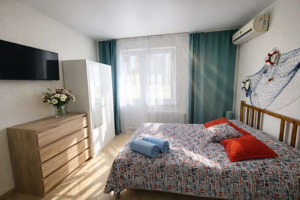 Студия с видом на море