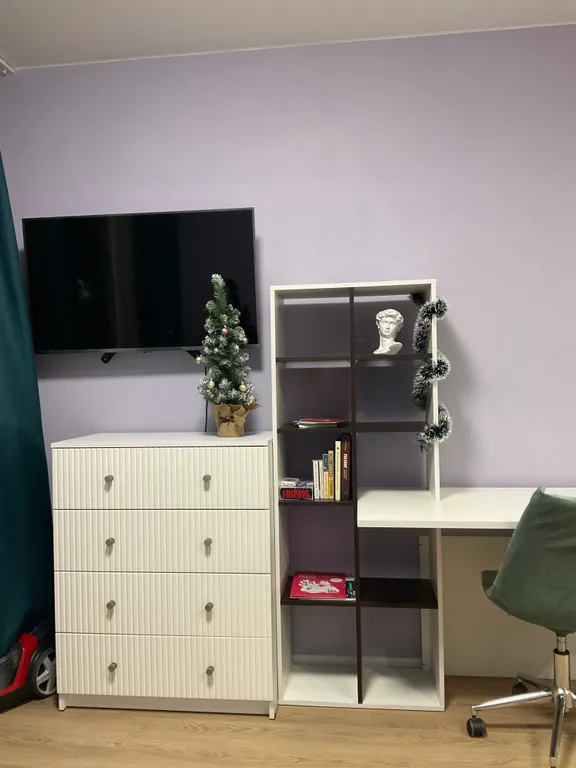 Вау! Новая уютная студия близко к аэропорту, универ-там, короткая ветка