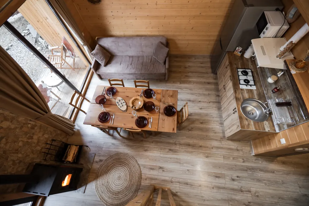 Барн хаус с банным чаном