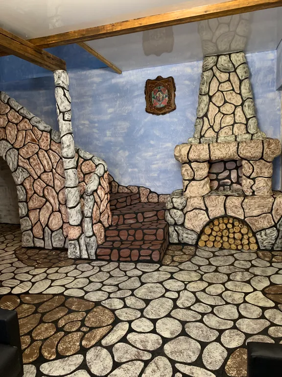 Просторный дом с баней и бассейном