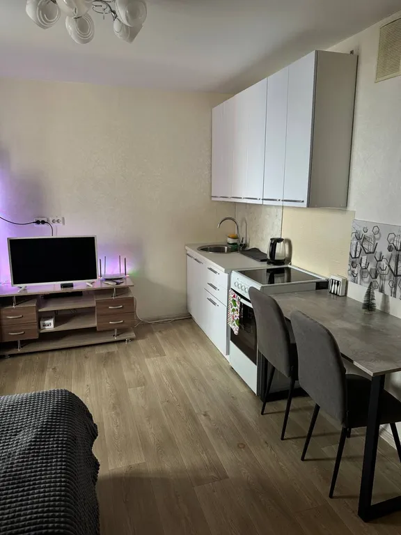 Студия с видом на Волгу