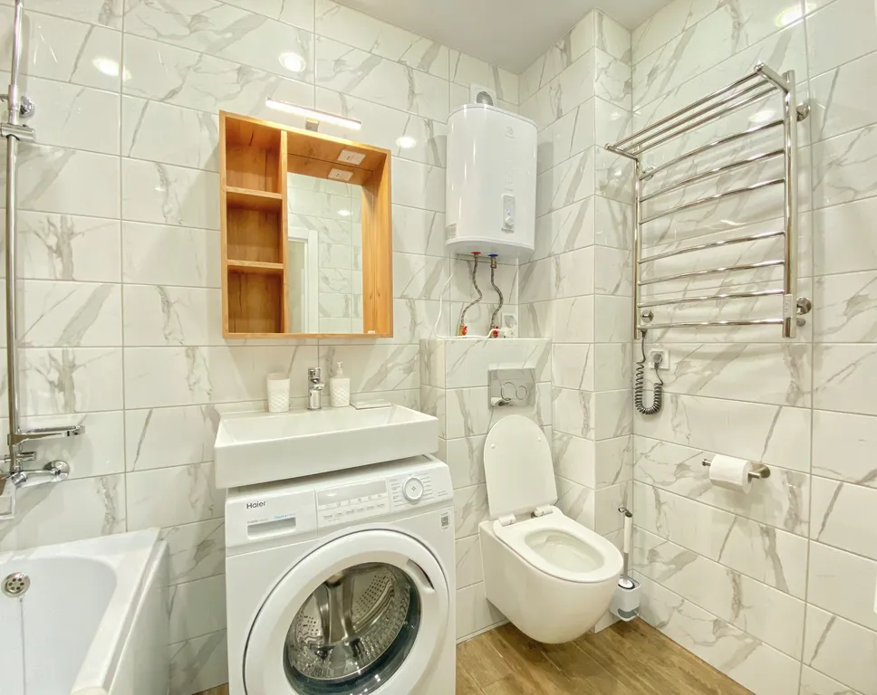 Уютная 1к квартира Апарт-Комфорт в новом ЖК, балкон с чил-зоной