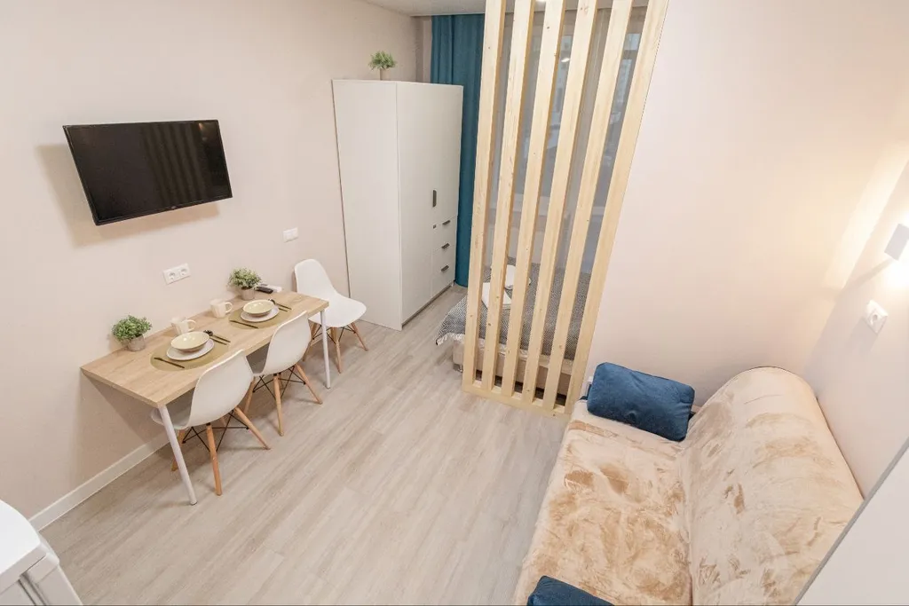 Квартира Квартира Уютная студия в 10 минутах от VKO — Москва