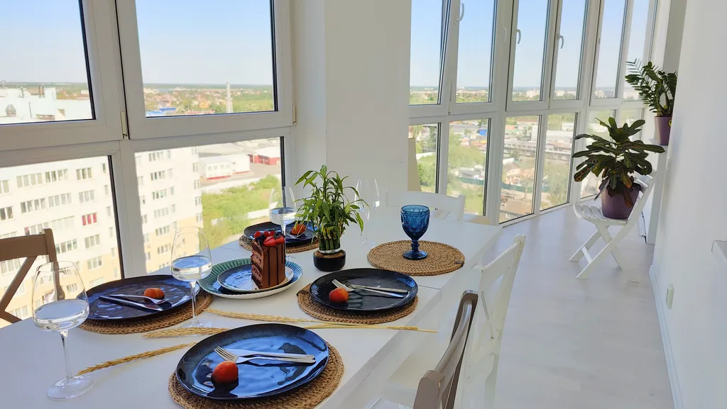 Панорамная квартира 3 Раздельные комнаты