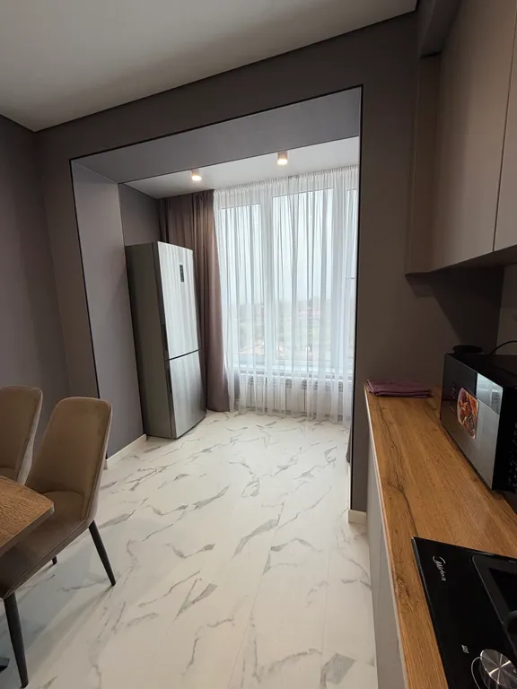 Апартамент с дизайнерским ремонтом