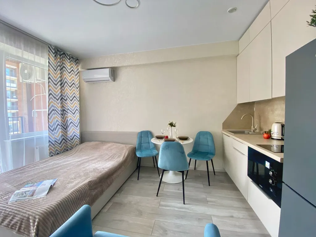 Апартамент с видом на море и в трёх минутах от пляжа