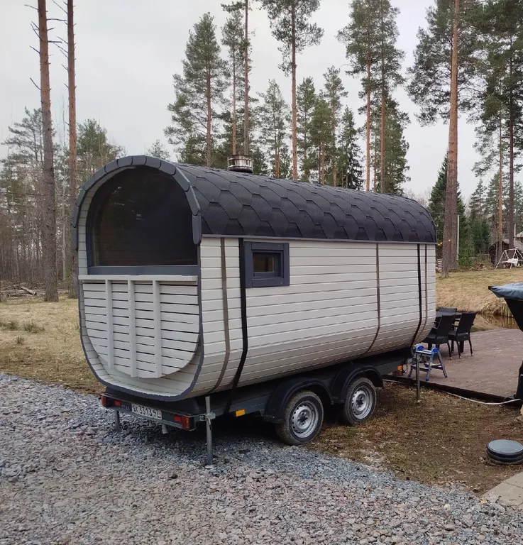 Коттедж с сауной рядом с озером