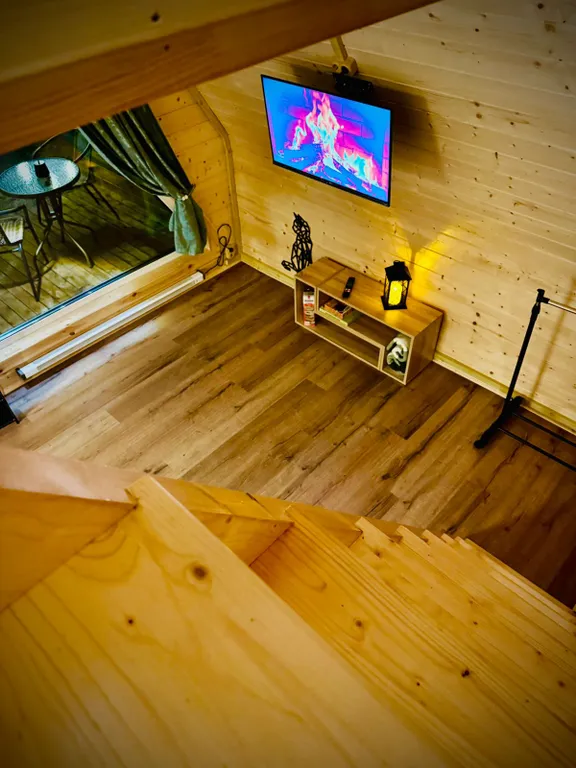 Коттедж Дом шалаш с баней — Санкт-Петербург