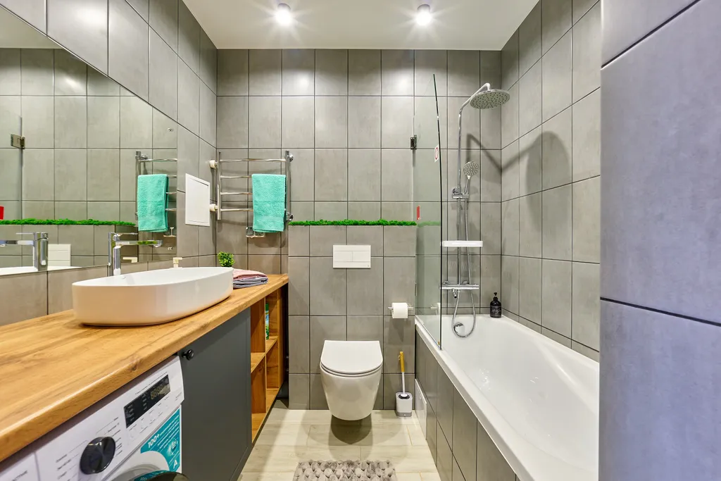 Современная студия в новом доме