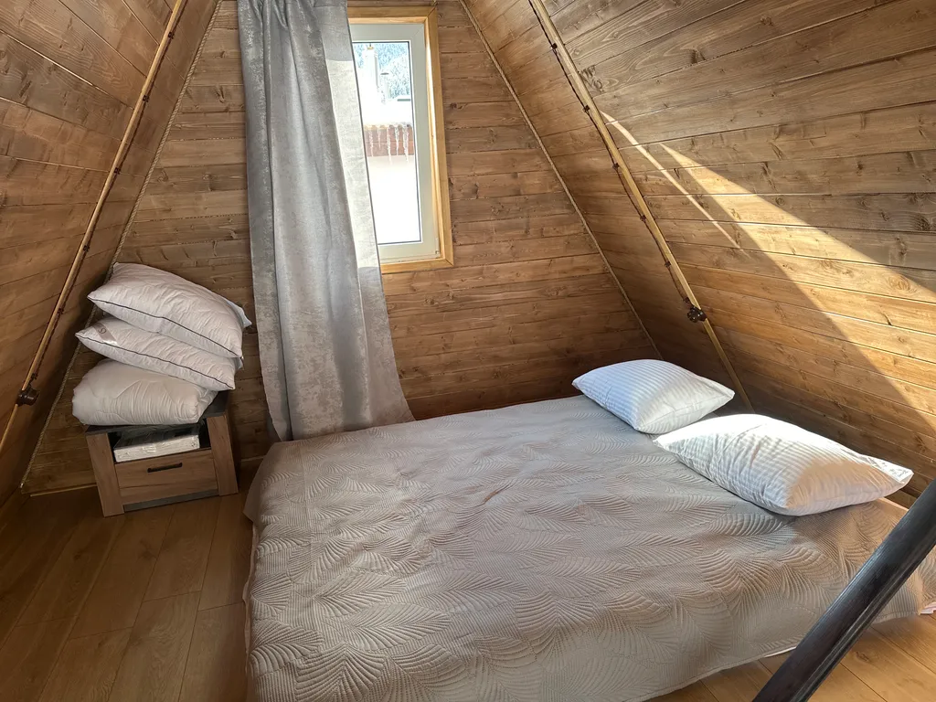 Коттедж Коттедж А-фрейм в живописном месте — Архыз