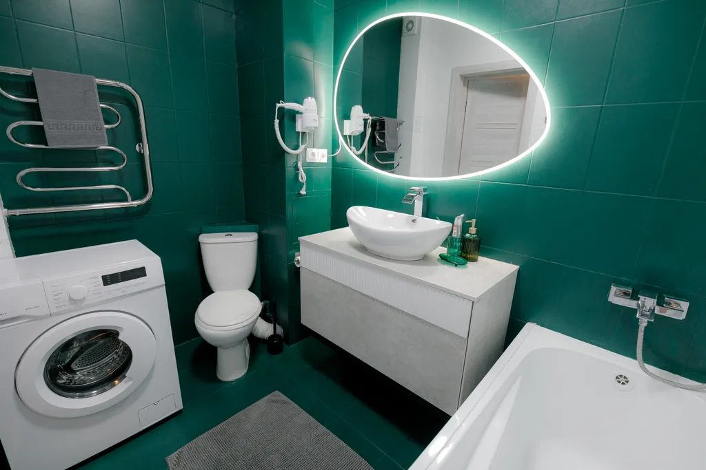 Изумрудная стильная квартира